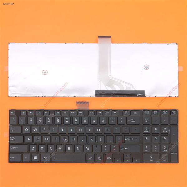 TOSHIBA C55-A GLOSSY FRAME BLACK(For Win8)OEM US N/A Laptop Keyboard (OEM-A)