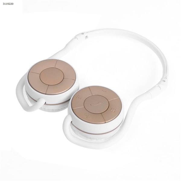BT-45 headphone，Rear ear-mounted foldable wireless sports running Bluetooth headset，Intelligent folding，rose goldBT-45 HEADPHONE