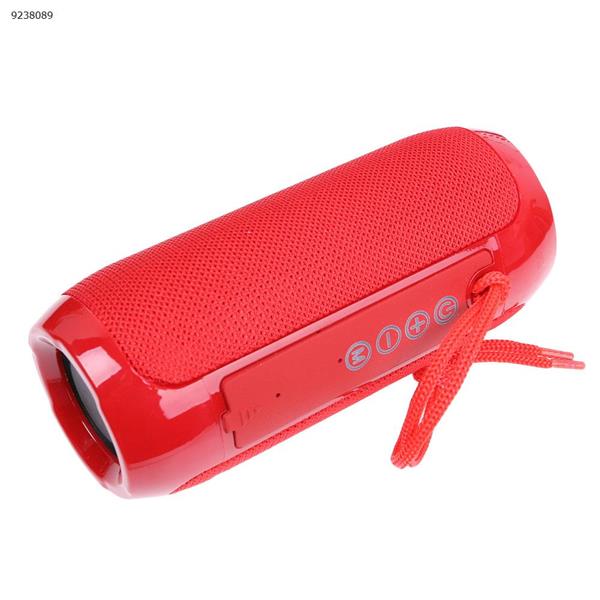 LOUD Bluetooth Speaker Wireless Waterproof Outdoor Stereo Bass USB/TF/FM Radio Red Bluetooth Speakers TG117