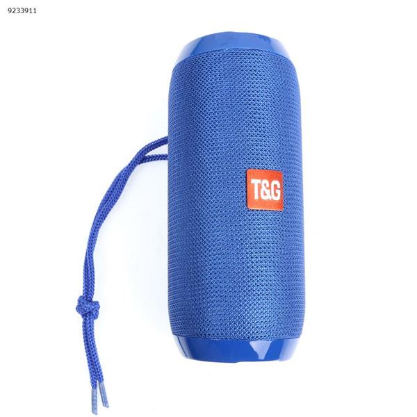 LOUD Bluetooth Speaker Wireless Waterproof Outdoor Stereo Bass USB/TF/FM Radio  Blue Bluetooth Speakers TG117