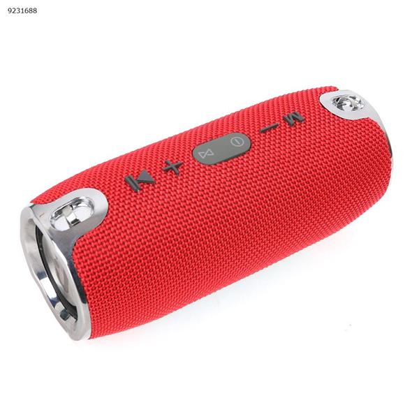 Rechargeable 40W Portable Wireless Bluetooth V4.2 Waterproof Stereo Speaker New Red Bluetooth Speakers 005