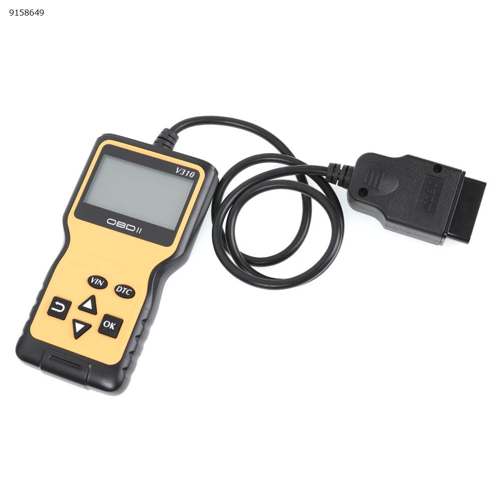 Large screen easy to operate handheld obd2 car fault detector V310 reading card Auto Repair Tools V310