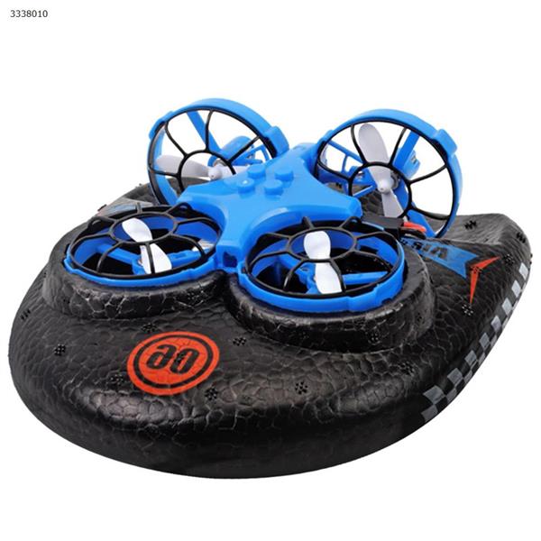 3-in-1  H36F RC Drone Hovercraft Land Mode Multi-function Toy Headless Mode Speed Switching 4-Channels Remote Control Drone blue Drone A150