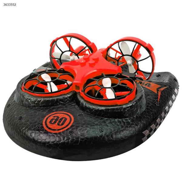 3-in-1  H36F RC Drone Hovercraft Land Mode Multi-function Toy Headless Mode Speed Switching 4-Channels Remote Control Drone red Drone A150