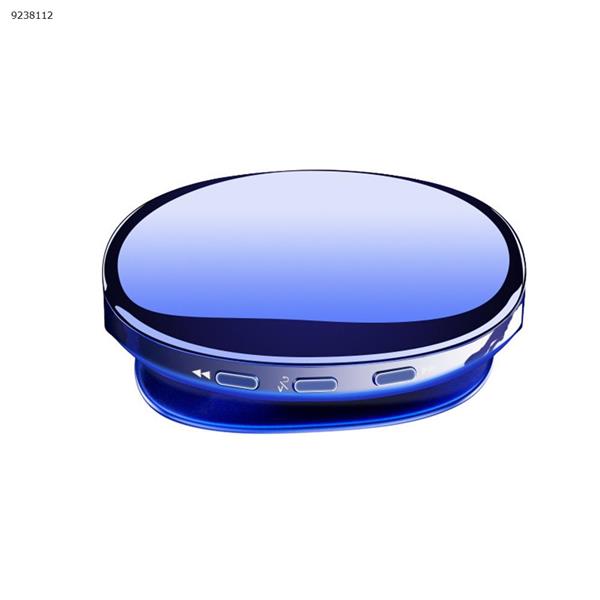 IQQ I3 Sports Clip Crystal Mini MP3 HIFI Lossless Music Bluetooth MP4 Player（8G General Model Blue） Other I3