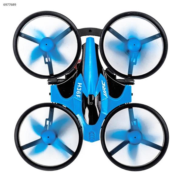 NEW   3-in-1 Mini Drone Helicopter Water Racing Boat Hovercraft Land Mode RC Quadcopter H36 Upgrade Toy For Kid Gift Drone H36F