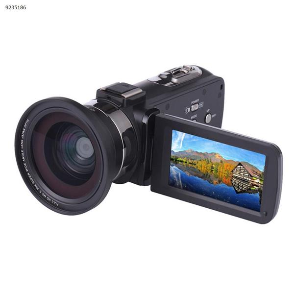 4K Camcorder professional 16X Video camera 3.0 Full HD touch Screen 24 Mega Pixels Digital Video Camera With IR Infrared light Camera N/A