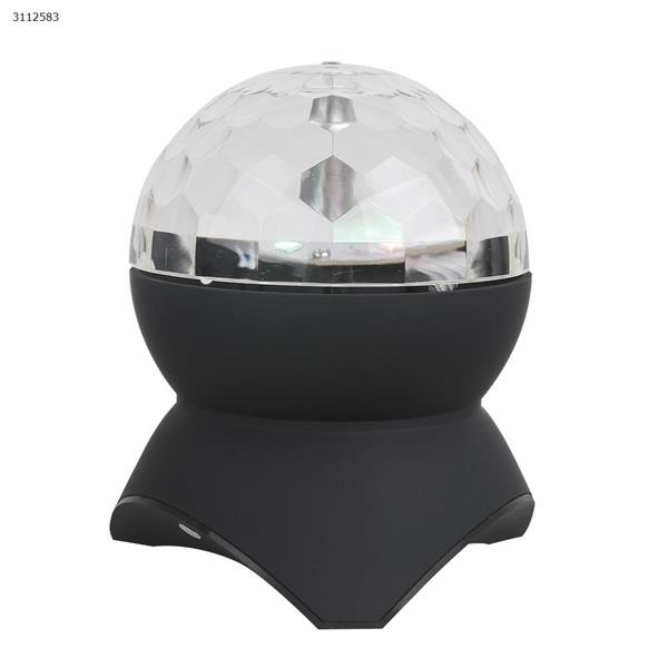 Crystal Magic Ball Bluetooth Speaker，black Bluetooth Speakers T30