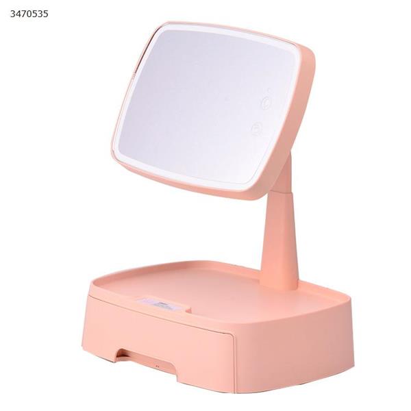 LF1A LED Cosmetic mirror storage box Pink Makeup Brushes & Tools  LF1A