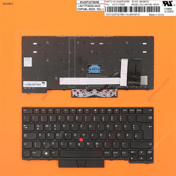 lenovo Thinkpad E480 L480 BLACK FRAME BLACK(With Point stick,Win8 ) GR N/A Laptop Keyboard (OEM-B)