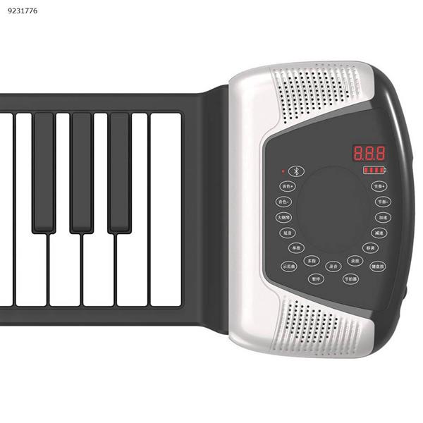 Bluetooth dual speaker 61-key hand roll piano  HUA028-S40-61  Musical Instruments  HUA028-S40-61