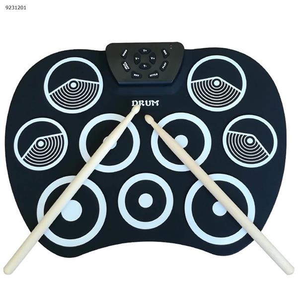 Hand roll electronic drum G-801 ultra-thin portable drum with bottom drum  Musical Instruments  G801