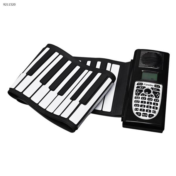 61-key hand roll piano comes with a speaker multi-function keyboard  Musical Instruments  D61K3