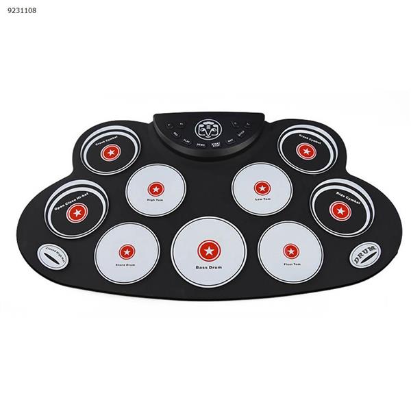 Portable hand roll silicone electronic drum  Musical Instruments  HUA300-G10