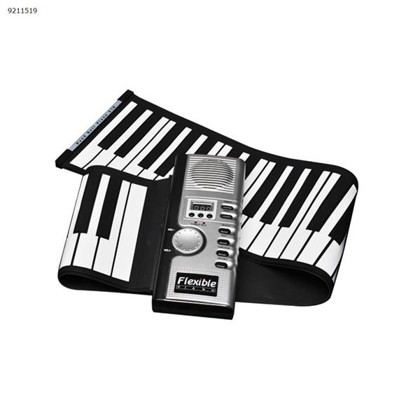 61-key hand roll piano with horn keyboard  Musical Instruments  61K2