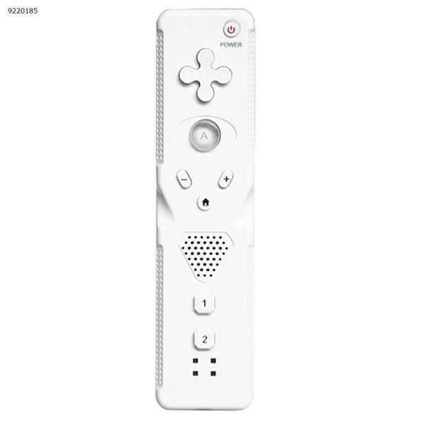 WII Remote Controller Wireless Bluetooth headset for WII Console-3 Axis Motion Sensing+Camera Cursor Location+Built-in Horn White Game Controller 8528