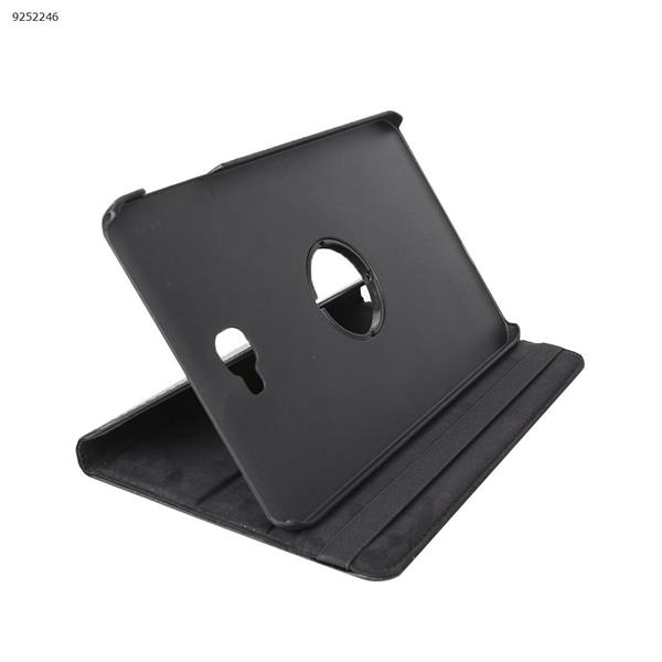 Rotating Case Cover For Samsung Galaxy Tab A 10.1 (SM-T580/T585) 2016 Tablet Black Case N/A