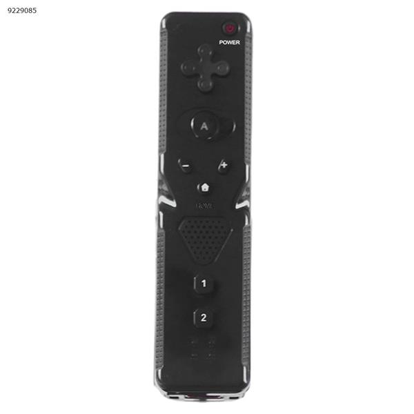 WII Remote Controller Wireless Bluetooth headset for WII Console-3 Axis Motion Sensing+Camera Cursor Location+Built-in Horn Black Game Controller 8528