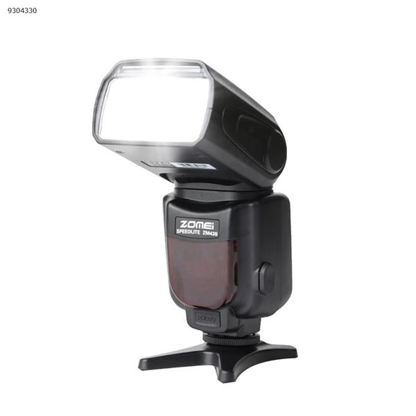 Hot sale Zomei 430 Automatic Professional S1 S2 Light Flashing Macro Speedlight Flashlight LCD Screen for Canon Nikon Lenses Accessories N/A