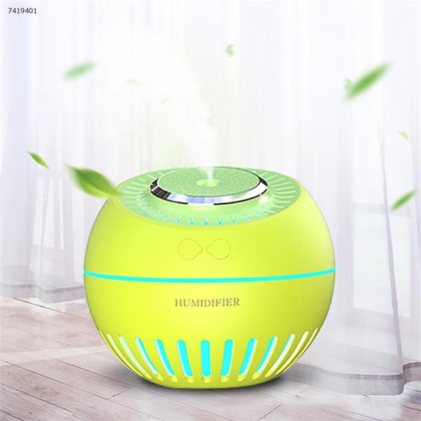Colorful small table lamp humidifier multi-function four-in-one usb aroma humidifier，yellow Other HQ-006