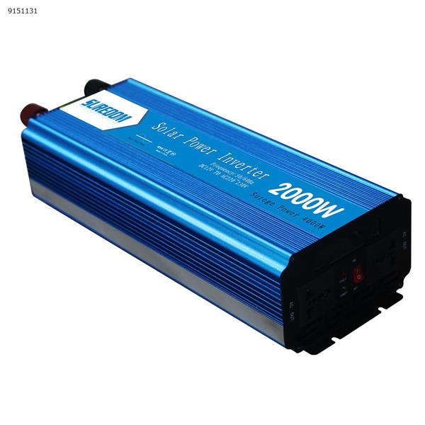 1500w inverter pure sinusoidal wave inverter solar photovoltaic inverter power converter Car Appliances 2000W