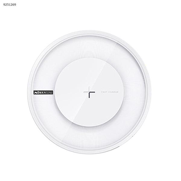 Magic Disc 4 Wireless Charger for all Qi devices Comperter Android iPhone（White） Charger & Data Cable Micro USB