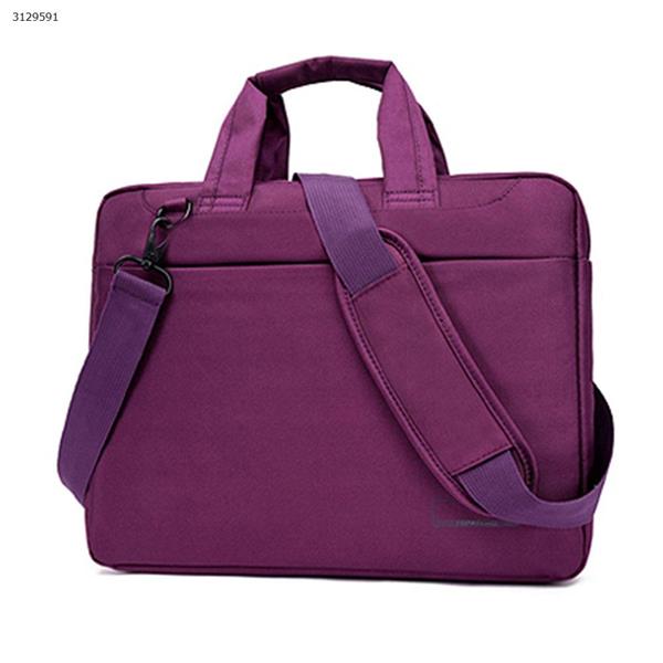 Laptop bag 14 inch 15.6 inch 17.3 shoulder portable nylon computer bag 12 inch purple Outdoor backpack n/a