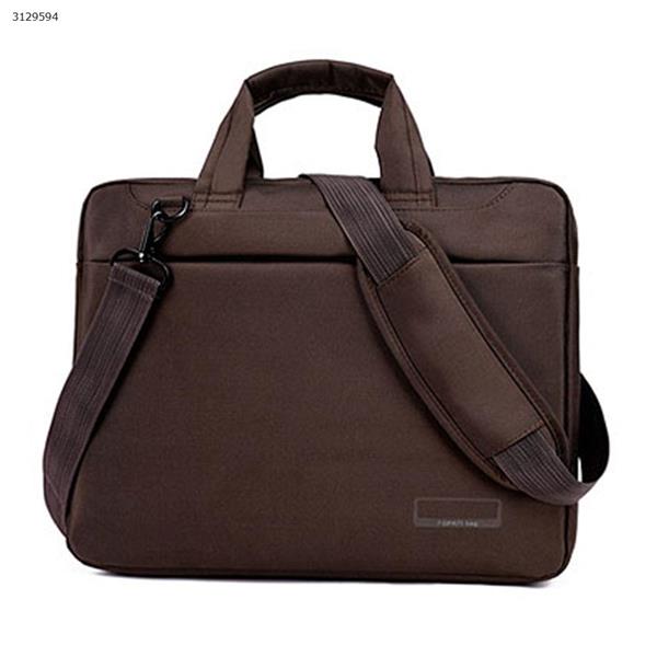 Laptop bag 14 inch 15.6 inch 17.3 shoulder portable nylon computer bag 12 inch Brown Outdoor backpack n/a