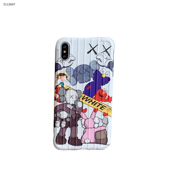 iPhone6/6s Mobile Shell, Curved Luggage--Jigsaw Sesame Street, White Case iPhone6/6s curved sesame street soft shell