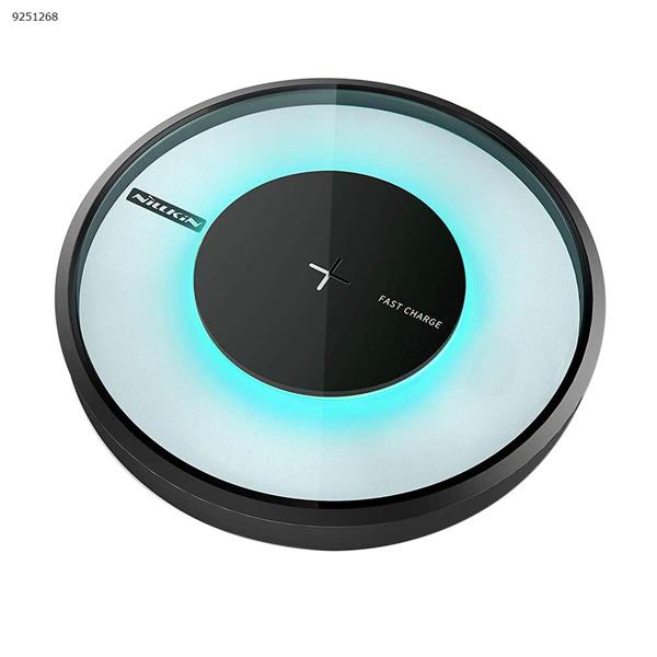 Magic Disc 4 Wireless Charger for all Qi devices Comperter Android iPhone（Black） Charger & Data Cable Micro USB