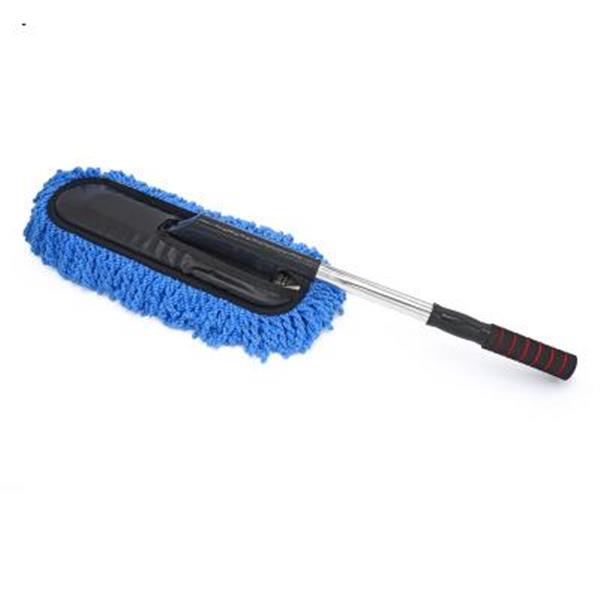 Removable retractable wax brush small brush chenille duster wash towel Car Beauty QCLS
