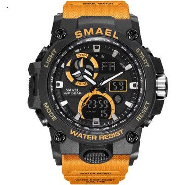 Watch fashion sports multi-function electronic watch orange Smart Wear 8011