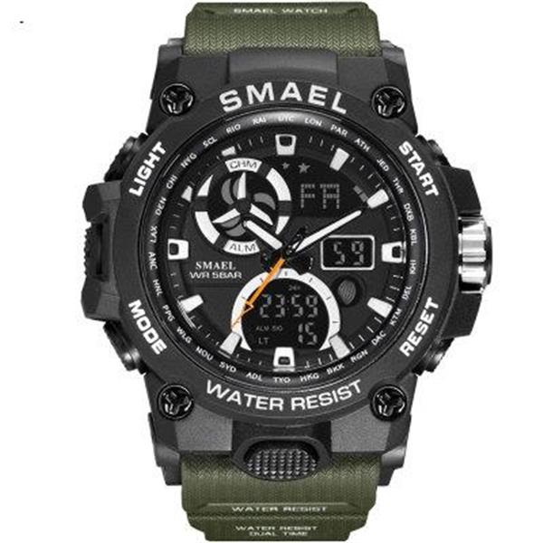Watch fashion sports multi-functional electronic watch green Smart Wear 8011