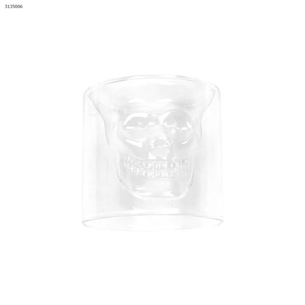 Double Wall Skull Glass Clear 250 ml carpet GLASS