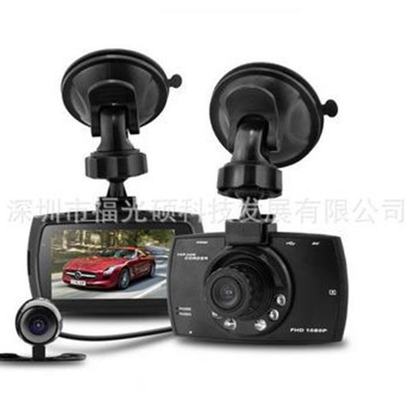 Double Lens High Definition Double Recording 1080P Infrared Night Vision of G30 Traffic Recorder Safe Driving G30
