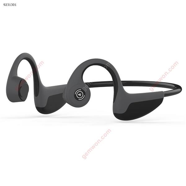 Z8 Bone Conduction Bluetooth Headset Stereo Music Call Wireless Rear-Hang Motion Intelligent Black Bluetooth Speakers Z8