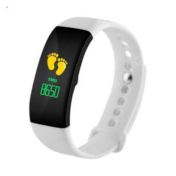V66S Color Screen Intelligent Hand Ring Heart Rate, Blood Pressure, Blood Oxygen Bluetooth Motometer Step Waterproof and Wear White Healthily Other V66S