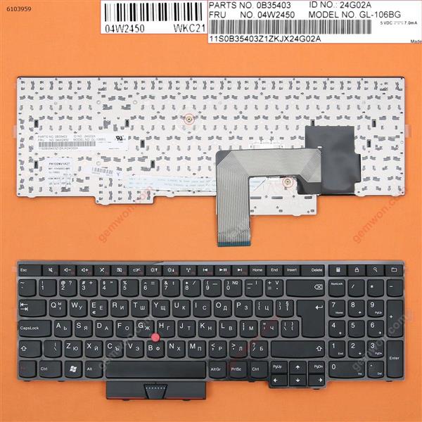 ThinkPad E530 BLACK Other Language N/A Laptop Keyboard (OEM-B)