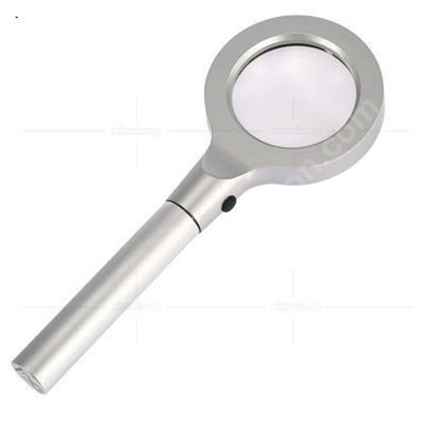 High-grade all-metal acrylic optical lenses led magnifier with exquisite cloth cover Other 8010