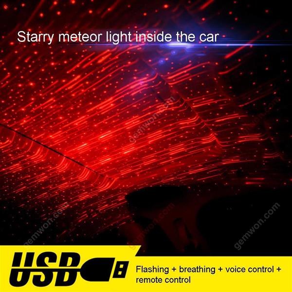 Car star light interior modification car roof light starry projection sound control atmosphere lamp Autocar Decorations K8