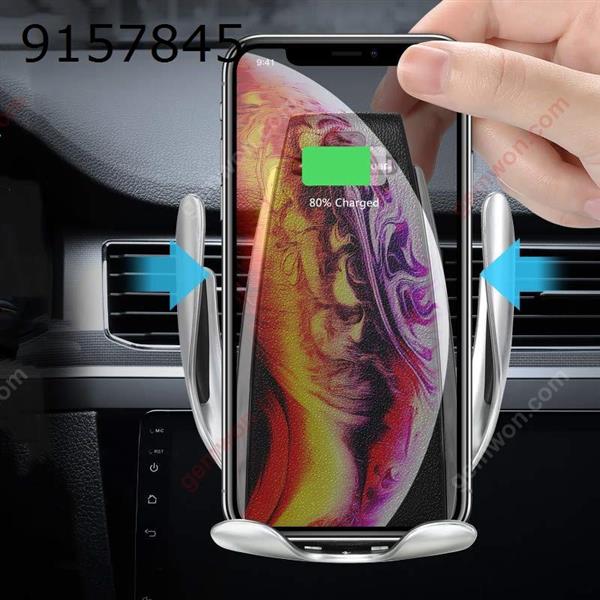 10W Automatic Wireless Car Charger Qi Fast Charging Mount Bracket For iPhone XS XR X 8 Samsung S10 S9 S8 HUAWEI Mate 20 RS / Mate 20 Pro  P30pro Air Vent Phone Holder Car Appliances QQNH-PXD