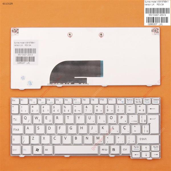 SONY VPC-M12 M13 SILVER BR N/A Laptop Keyboard (OEM-B)