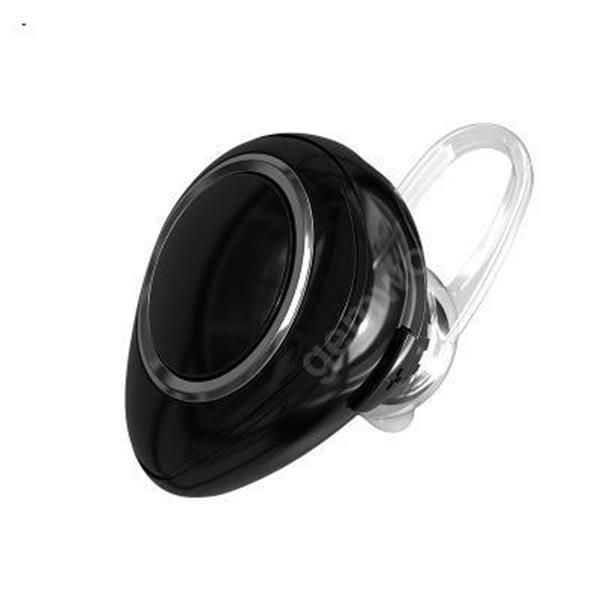 New Mini Bluetooth Headset Wireless Invisible Mini Earplug Sport Bluetooth Headset Earplug Other 4.2 Mini ear-hung Bluetooth headset black