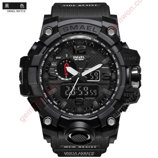 Smyr's new watch authentic fashion sports multi-functional electronic watch Smart Wear Smyr's new watches are authentic, fashionable, sporting and multi-functional electronic watches in black