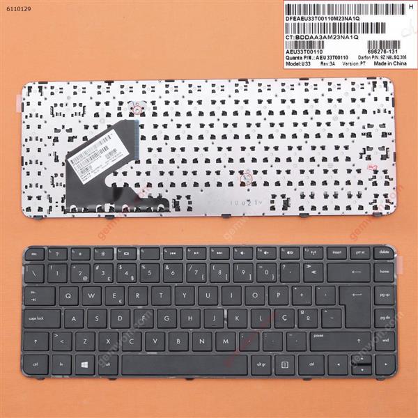 HP Pavilion 14-B000 GLOSSY FRAME BLACK PO N/A Laptop Keyboard (OEM-B)