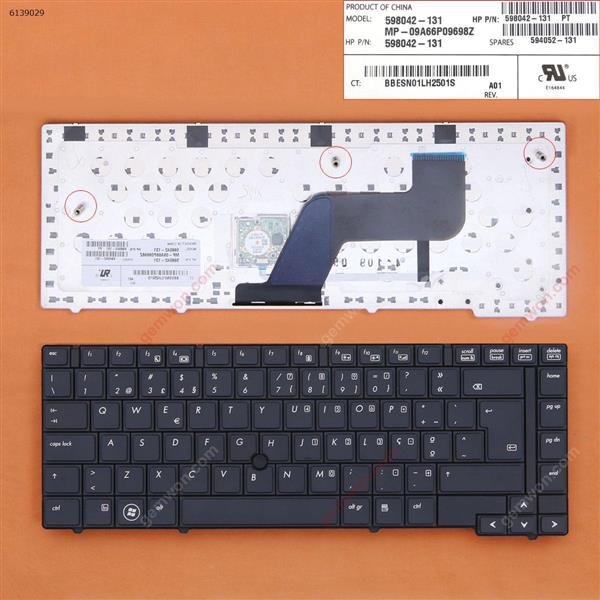 HP EliteBook 8440P 8440W BLACK(With Point stick) PO N/A Laptop Keyboard (OEM-B)