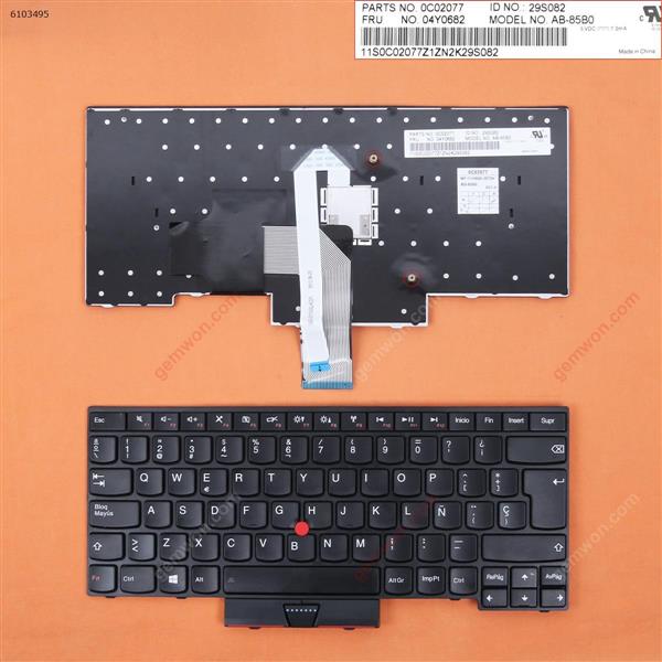 ThinkPad T430U BLACK Reprint WIN8 SP N/A Laptop Keyboard (Reprint)