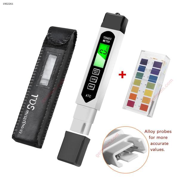 Water Tester：Family, outdoor, industry, etc.
Portable EC meter TDS, water quality detector, electrical conductivity exceed the red light alarm function. Health monitoring Water Tester