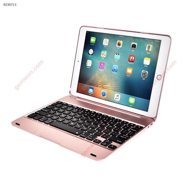 2018ipad/ air1/2 pro 9.7 tablet wireless external Bluetooth keyboard (rose gold) Bluetooth keyboard F19B
