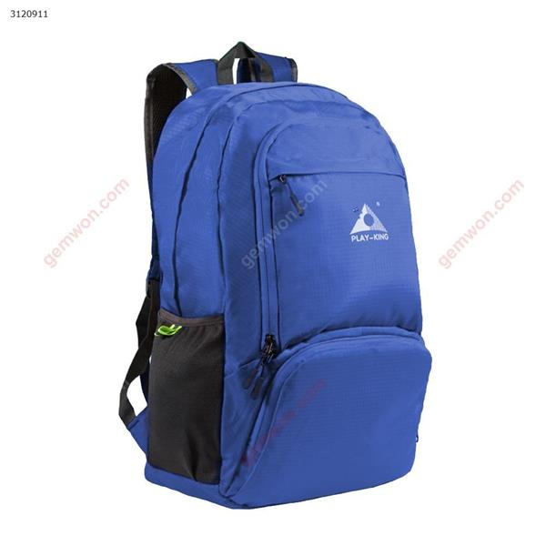 Outdoor Travel Folding Bag Lightweight Casual Sports Backpack Hiking Travel Backpack (Blue) Outdoor backpack 1391-ch